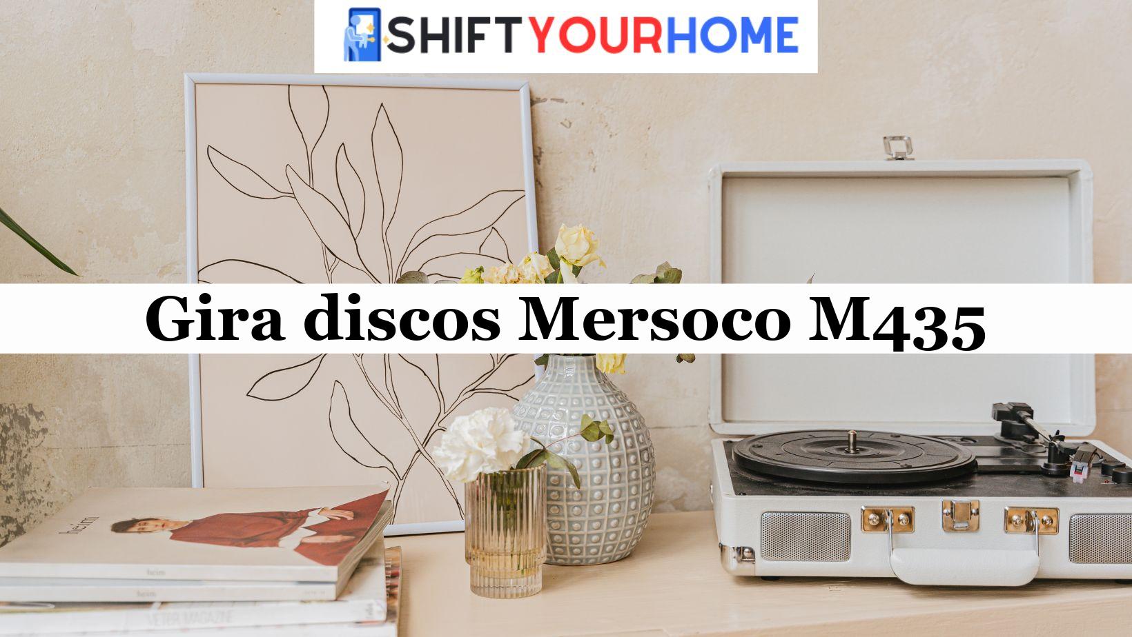 Gira discos Mersoco M435: Análise Completa