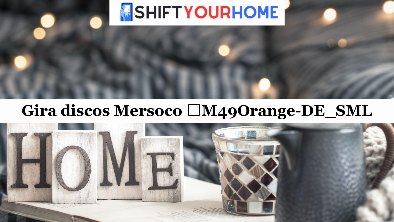 Gira discos Mersoco ‎M49Orange-DE_SML: Análise Completa